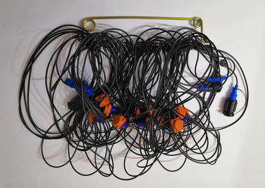 품질  SG10 Seismic Geophone String 10Hz With SH17-WCR-2M2F Connector 공장